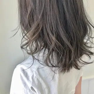 セミロング カラー マツエク・マツパ 横浜Bob美容師🤎 ERINAのヘアスタイル