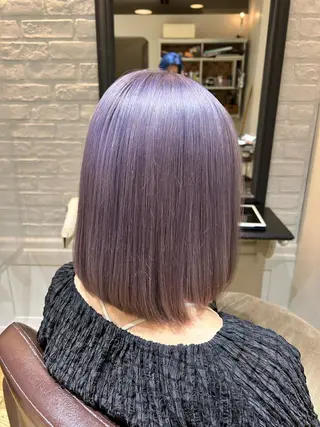 ミディアム 【艶ｶﾗｰ/ｼｮｰﾄ 】田原 愛菜🐯のヘアスタイル