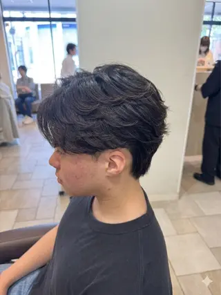 パーマ メンズ パーマ/縮毛矯正/ 店長 ・村田伊吹のヘアスタイル