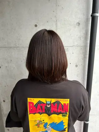 ミディアム 番口 真七斗のヘアスタイル