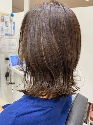 ミディアム インナー/くびれ/ ショート/Chereのヘアスタイル