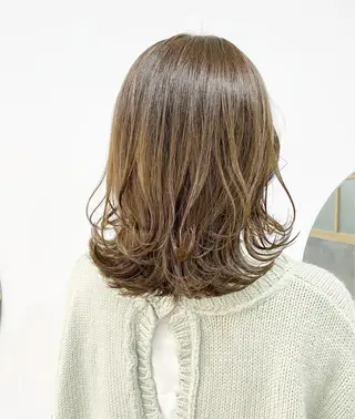 ミディアム カラー ヘアアレンジ ひなの .のその他イメージ