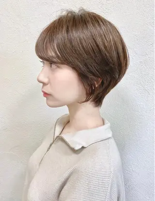 ショート カラー 🦋透明感カラー🦋 なつやのヘアスタイル