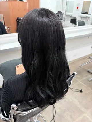 カラー ENV 船橋 佐久間 彩のヘアスタイル