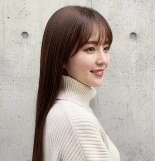 ロング カラー モデル募集🫧 / mei 🍒 ✨のヘアスタイル
