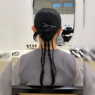 ヘアアレンジ 扱いやすいボブ・ ショート/ERIのヘアスタイル