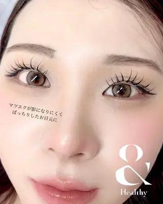 マツエク・マツパ 天神 アンドヘルシー MeMeのマツエク・マツパデザイン