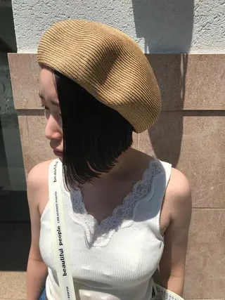ショート ウルフカット レイヤーカット上柿のヘアスタイル