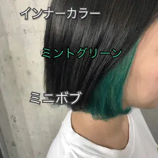 ショート カラー パーマ ヘアアレンジ メンズ キッズ ネイル マツエク・マツパ サロンドミルク 渋谷高比良のヘアスタイル
