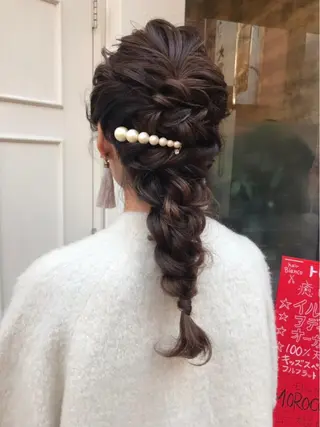 ヘアアレンジ Blanco Color&Careのヘアスタイル