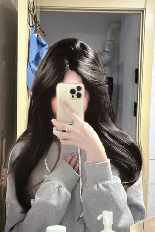 ロング カラー 🤍韓国艶ワンホン ヘアMayu🤍のヘアスタイル