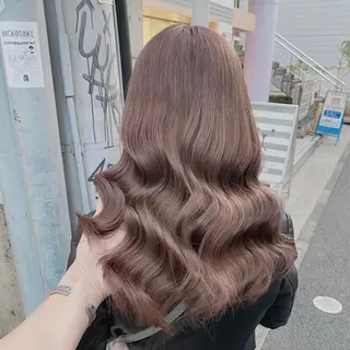 ロング カラー ヘアアレンジ メンズ ハイトーン特化💍 NØRN💍韓国のヘアスタイル