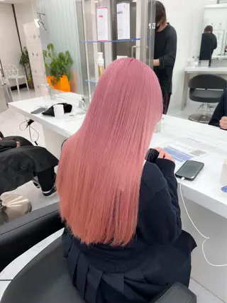 セミロング カラー ヘアアレンジ Zina熊本🫧 Kurehaのヘアスタイル