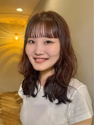 セミロング 似合わせカラー/ 松岡茉和🐼🌈🌟のヘアスタイル