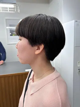 ショート 佐久間 萌のヘアスタイル