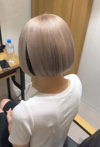 ショート たかはし るなのヘアスタイル