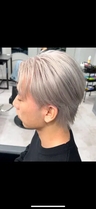 カラー メンズ 長谷川 慈英のヘアスタイル