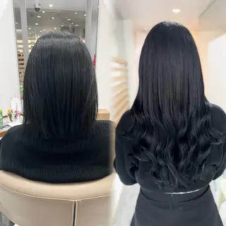 ロング 赤み消し透明感カラー オオヤマのヘアスタイル