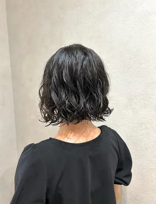 パーマ 児玉 りなのヘアスタイル