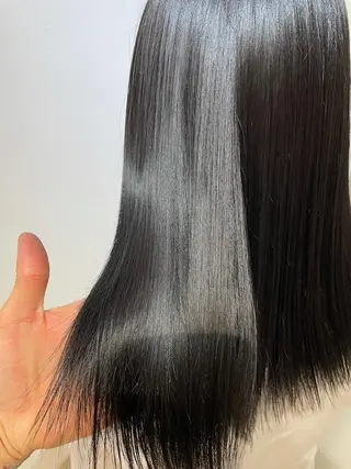 セミロング カラー 過去一の柔髪ヘア 🌿einshairのヘアスタイル