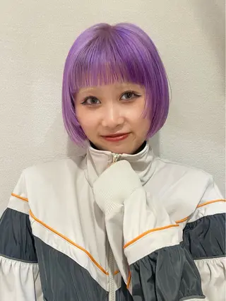 ショート カラー ベージュ/透明感/ 桃子🎀のヘアスタイル