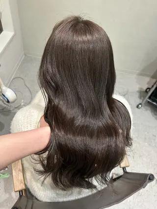 ロング 加藤 乃彩のヘアスタイル