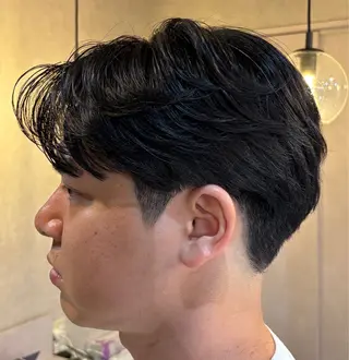 メンズ 高橋駿太/髪質改善/ 表参道/カットモデルのヘアスタイル