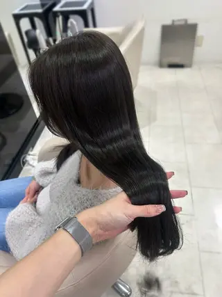 カラー 似合わせ透明感カラー ♡サツキのヘアスタイル
