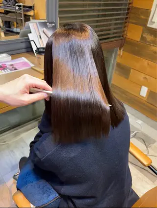 ミディアム 艶カラー✨ RYUNOSUKEのヘアスタイル
