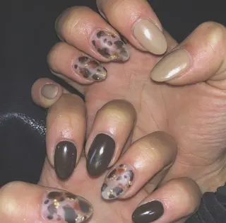 ミディアム ネイル nail 1997のネイルデザイン