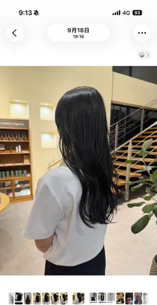 ロング Miyako. 透明感カラー🫧のヘアスタイル