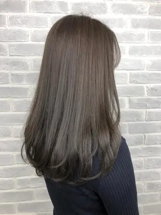 ミディアム カラー 【透明感、艶髪】西村 有司のヘアスタイル