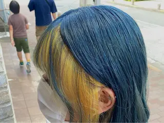 カラー ブリーチカラー⸜♡⸝ クルミ🐍のヘアスタイル