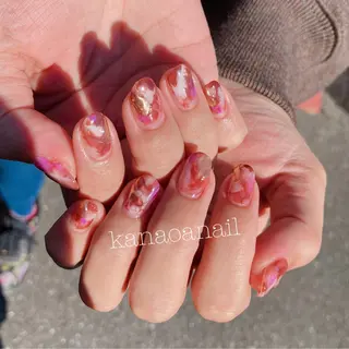 ネイル 地爪育成💅 kanaoanailのネイルデザイン