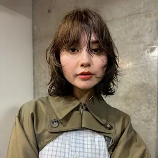 パーマ Misato🎀🖤 ダブルカラー募集のヘアスタイル