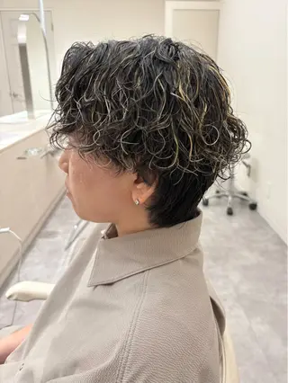 パーマ メンズ メンズパーマ特化🔥 ツイスパ/シャドウのヘアスタイル