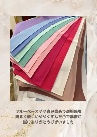パーソナルカラー診断 自由が丘💐ブルームのその他イメージ