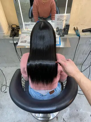 セミロング メンズ 🌹圧倒的な縮毛矯正 🌹篠崎祥吾のヘアスタイル