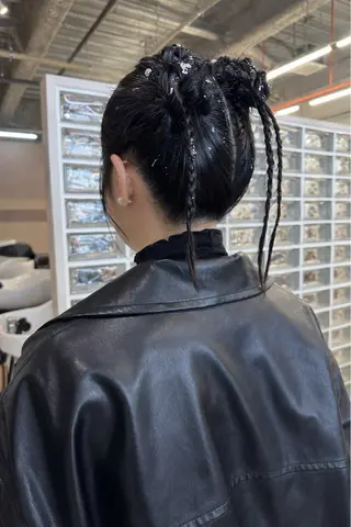 ヘアアレンジ みしろ/似合わせカッ ト/透明感カラーのヘアスタイル