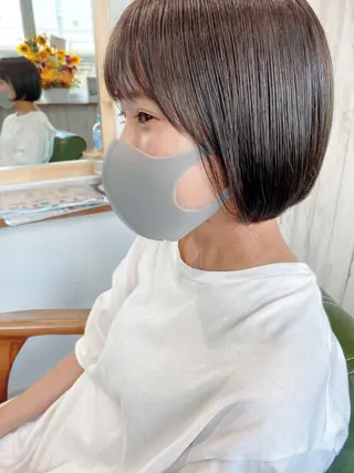 ショート カラー 田町駅徒歩5分 🌼fumiのヘアスタイル