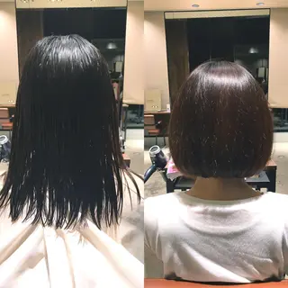 ショート 渋谷レイヤーカット❌ 縮毛矯正専門/武田涼のヘアスタイル