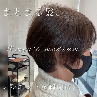 ショート カラー メンズ 似合う髪型見つけます AYAKAのヘアスタイル