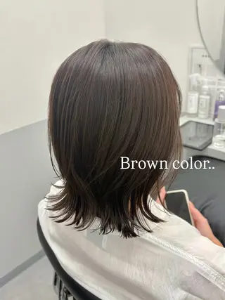 ミディアム カラー 🤍MIREA🤍 tocca茨木店のヘアスタイル