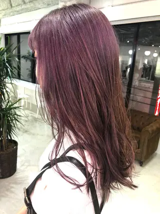 ロング カラー パーマ ヘアアレンジ HORN hairsalonのその他イメージ