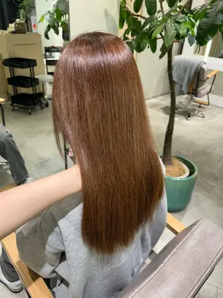 ロング カラー 結衣/ 無料カットモデル🎀のヘアスタイル