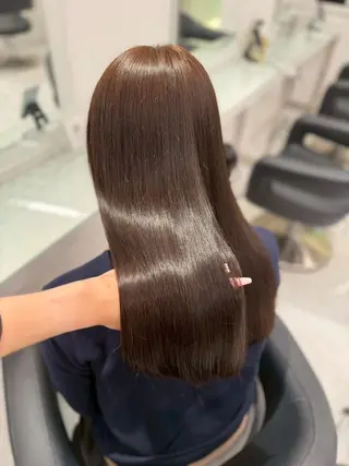 カラー 夏の透明感🤍トレ ンドレイヤー🤍銀座のヘアスタイル