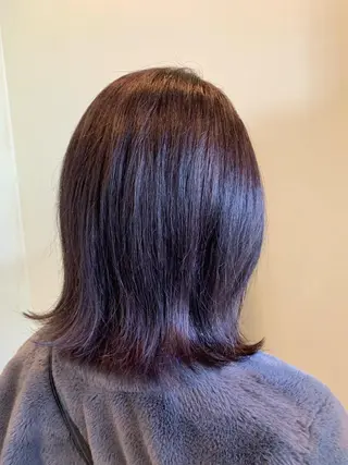 ミディアム カラー NUMBER 天王寺 🌼yuriのヘアスタイル