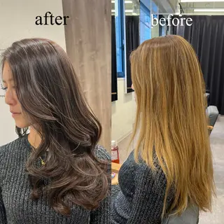 カラー カラー/髪質改善スペ シャリスト宮本 伸一のヘアスタイル