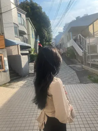 ロング カラー ヘアアレンジ 20代〜40代 大塚🌱松原大将のヘアスタイル