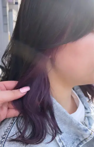 ミディアム カラー 💞暖色カラー 💞risaのヘアスタイル